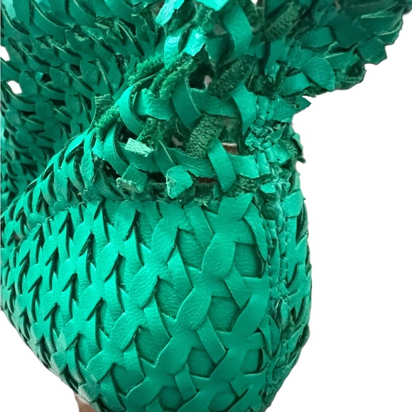 Jeffrey Campbell Green Lita Platform Shoes - Picture 10 of 12